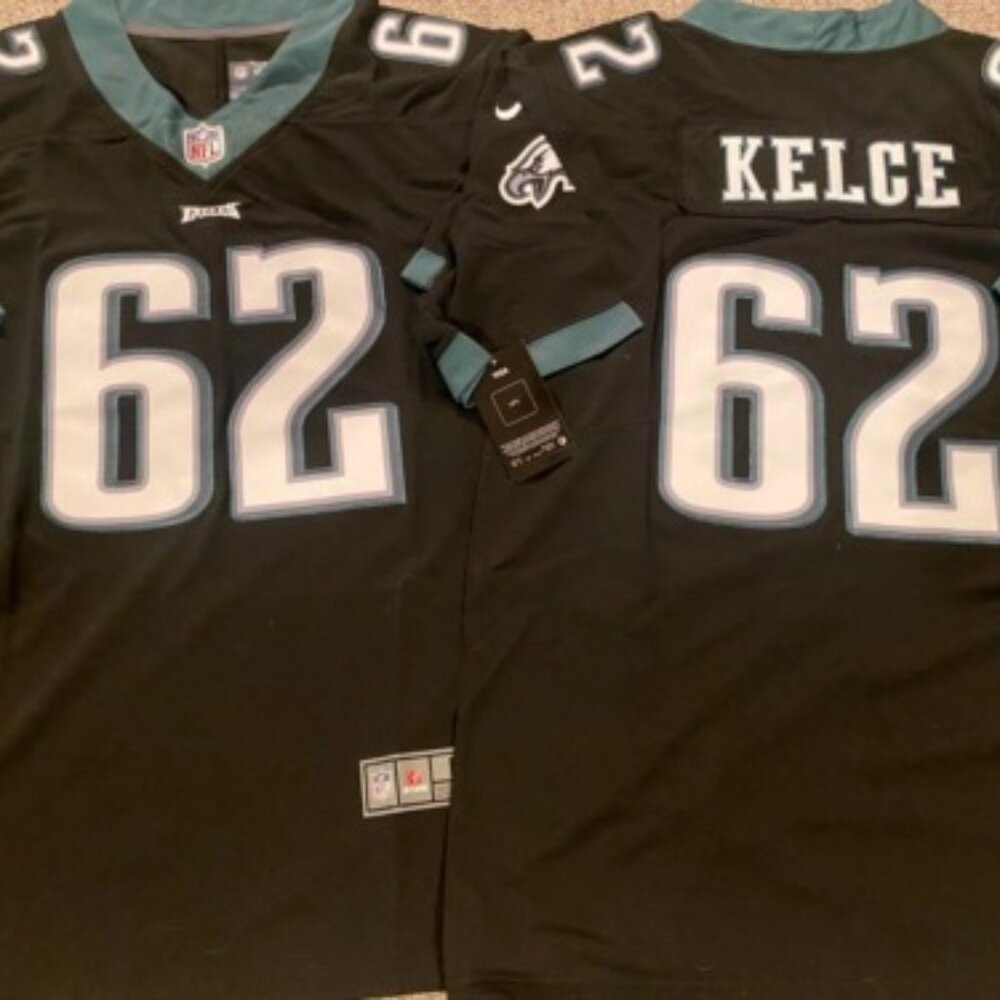 Nike PHILADELPHIA EAGLES JASON KELCE Ltd Vapor Men's JERSEY Sz M,L,XL,2XL NEW
